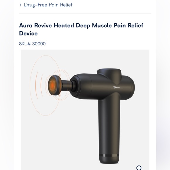 Aura Revive Heated Deep Muscle Pain Relief Device - Picture 2 of 10